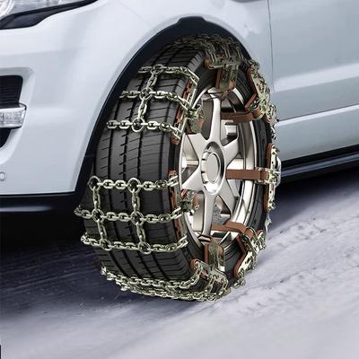 Auto Modderweg Anti-Slip IJzeren Auto Band Sneeuwkettingen Nood Metaal Sneeuw Modder Zand Bandkettingen
