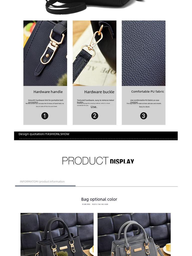 2023 European/American Fashion Fur Ball Shoulder Bag for Women - Double-Layer, Large Capacity, Versatile Messenger Bag