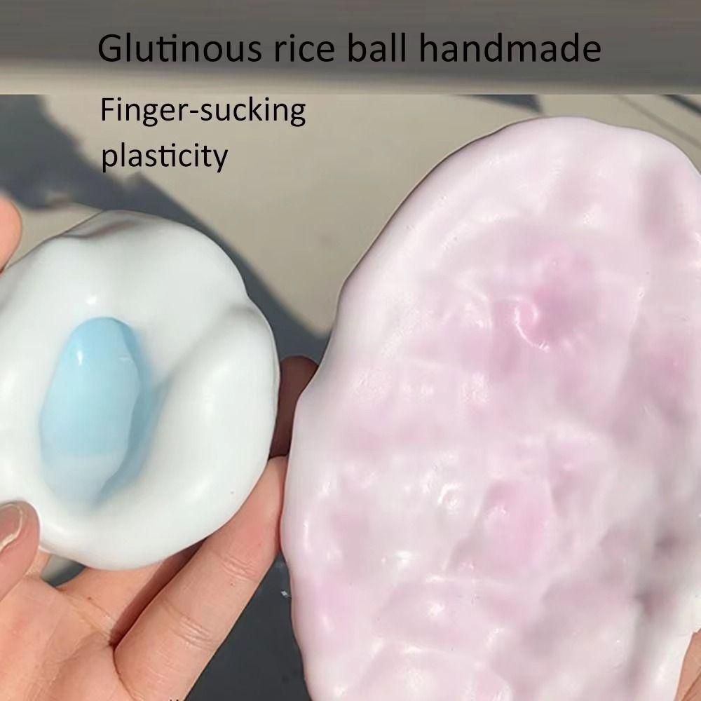 Simulation Glutinous Rice Dumpling Squeeze Toy Super Soft Slow Rebound Toy Table Ornaments