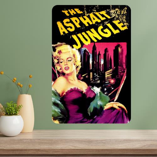 

The Asphalt Jungle Classic Movie Metal Poster Sign 20x30cm（7.8x11.8inch）