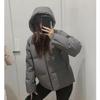 Winter Brot Kleidung zum Warmhalten und Winddicht Kapuzen Daunen Baumwolle Damen Winter Damen Wattierte Jacke