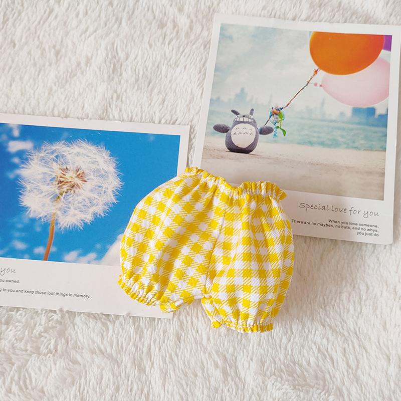 1PC Outfit Accessories For Labubu Idol Dolls Sweater Closure Pants Clothing DIY Kid Gift 15cm Cute Mini Plush Doll's Clothes