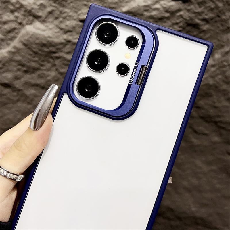 Lens holder Samsung S25ultra mobile phone case for s24plus/s23 transparent s24fe22