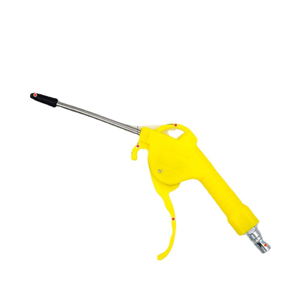 Industrial Pneumatic Blow Gun High Power Air Duster for Workshop Cleaning with Metal Nozzle