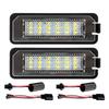 1/2PCS Car Rear LED License Number Plate Light Lamp CANbus For VW Passat B6 CC Eos Golf 4 5 6 7 MK7 Polo Superb Seat Leon Altea