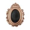 Vintage Photo Frame Refrigerator Magnet DIY Oval Picture Holder Decorative Fridge Magnet Home Kitchen Office Whiteboard Decor