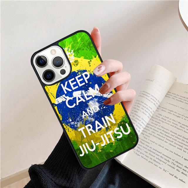 BJJ Brazilian Jiu Jitsu Phone Case Cover For iPhone 17 Air 15 16e 14 11 13 Pro Max 12 Plus Max Cover Coque