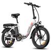 Electric Bicycle Foldable Fafrees F20 250W Motor City Electric Bike Top Speed 25Km/h LCD Display 48V 18AH 20" Fat Tire 7 Speed
