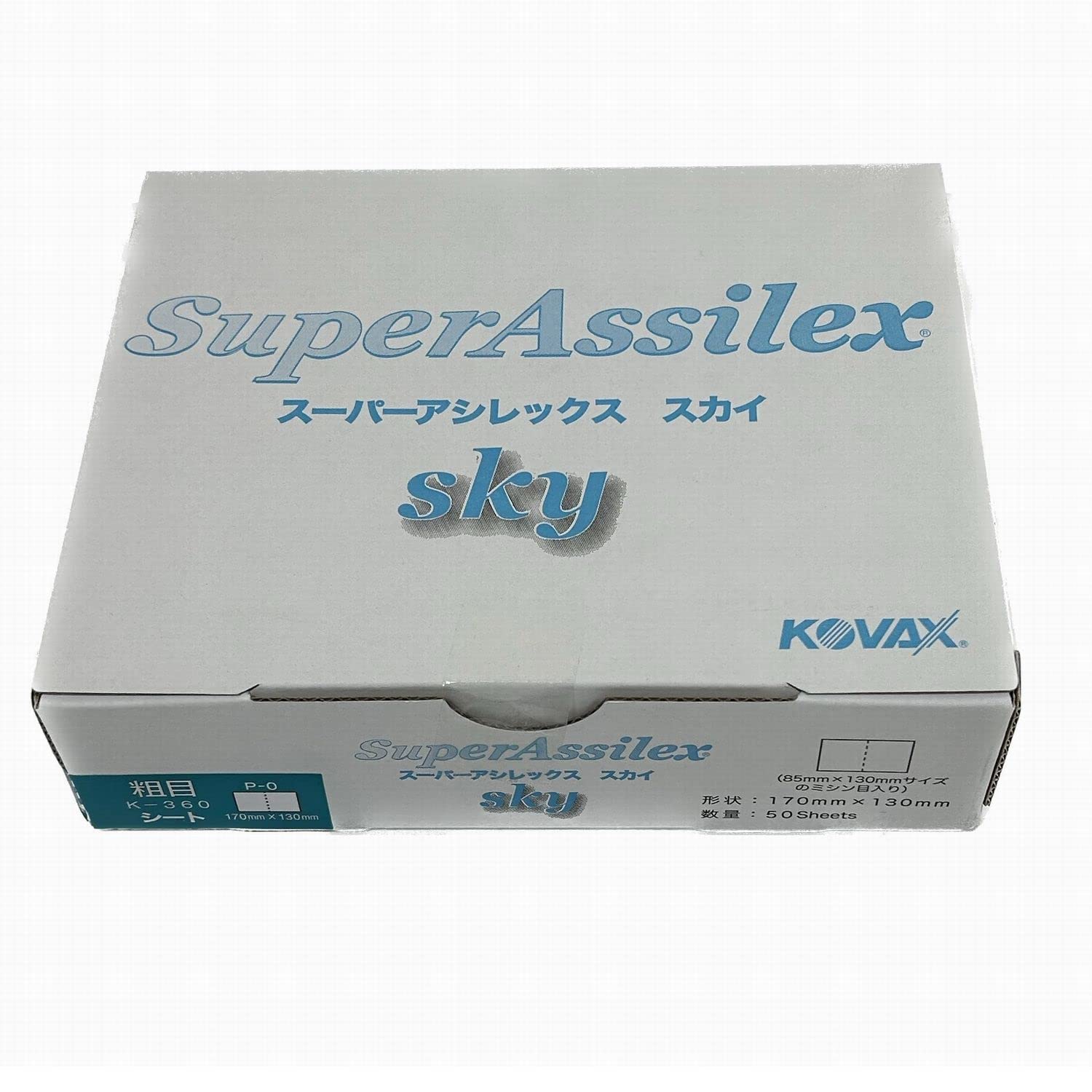 

KOVAX Super Assilex Sky Sheet Coarse 50 sheets [170x130mm]