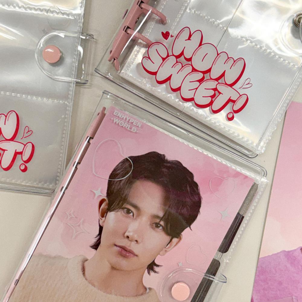 Official ENHYPEN WORLD VAMPIR TICKET BINDER Select a member