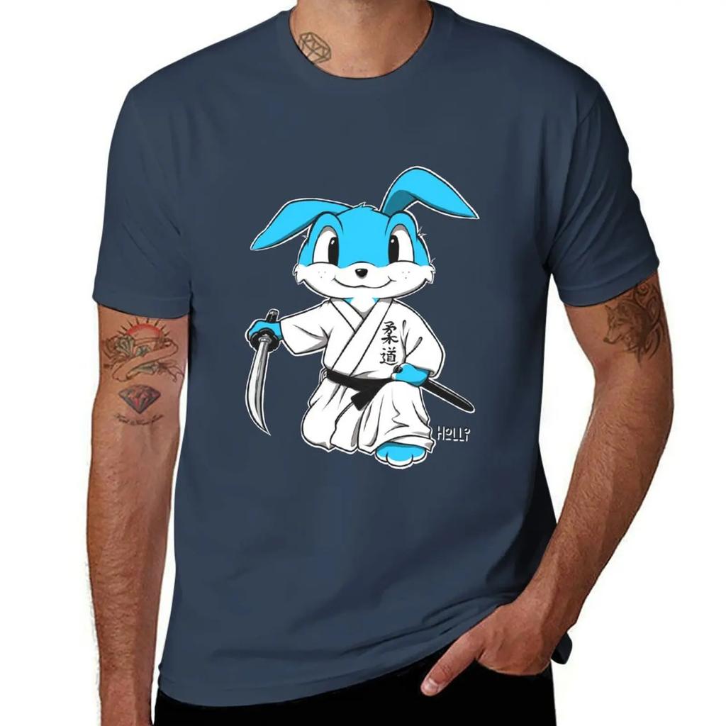 Hartley Hase T-Shirt Designshirts Vintage Anime Shirt Individuelles Design Ihr eigenes Herren Grafik-T-Shirts Lustig