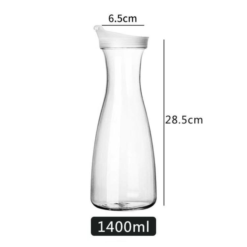 Heat-resistant Juice Bottle Transparent Coffee Milk Pot New Juice Cold Water Bottle