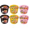 6 Meal Set SAMYANG Pultak Stir-fried Noodles BIG Cup (Original Cheese Carbonara) - 3 Types 2 Each