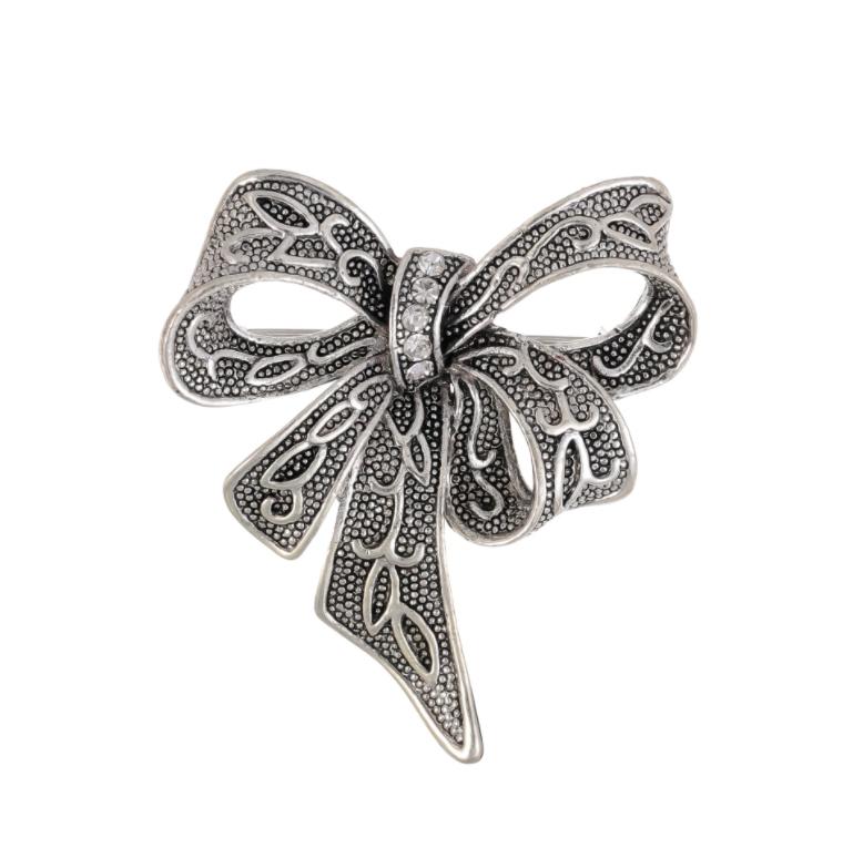 {Summer2} Fashion Simple Vintage Bowknot Brooches For Women Clothing Coat Corsage Accessries Gifts