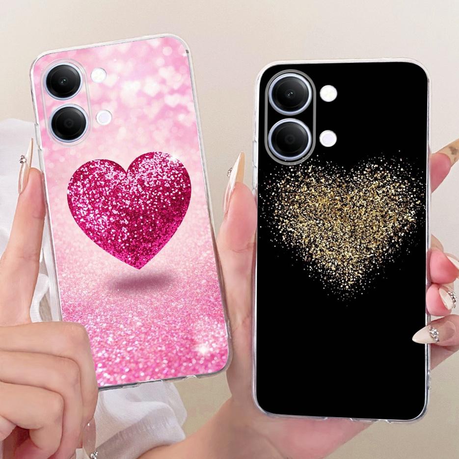 For Vivo Y05 4G Case Colorful Flowers Painted Cover Clear Silicone Soft Slim Phone Case For Vivo Y11d Y 05 VivoY05 VivoY11d Bags
