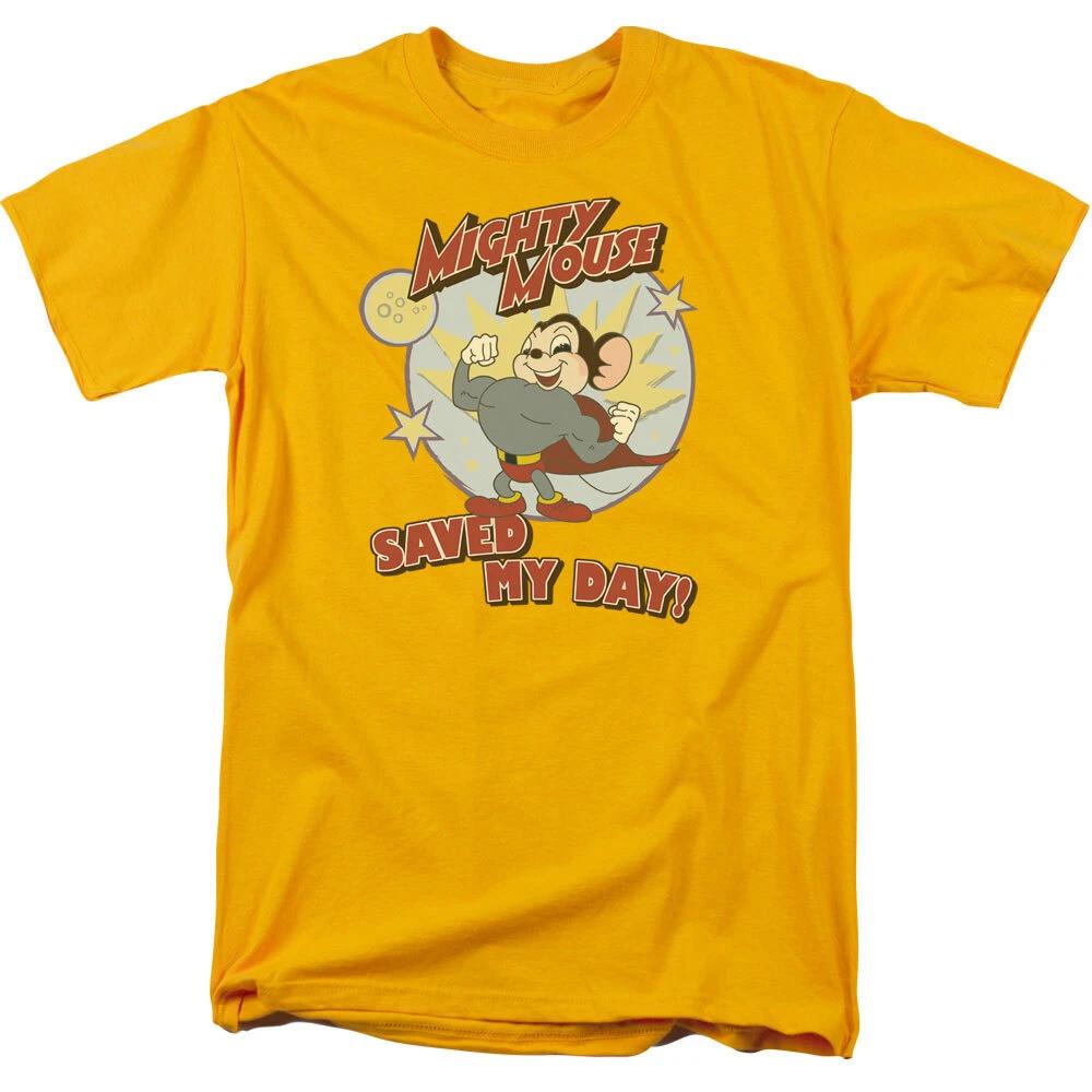 

Mighty Mouse Vintage Saved My Day T-Shirt - Adult, Child L