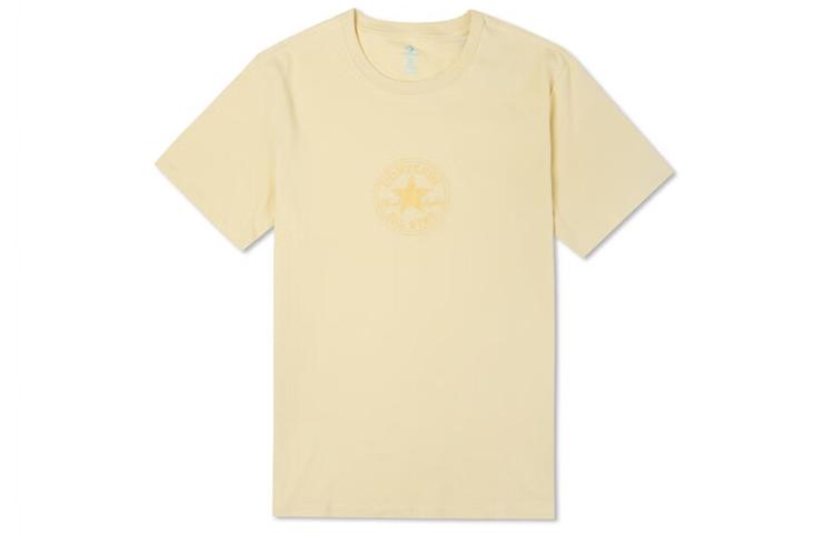 Converse T Shirt Men s Beige Yellow 10023285-A01 XL