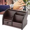 Brown Multi-function Desktop Pen Storage Rack  Home Desktop Sundry Storage