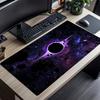Purple Nebula Cosmic Black Hole Mouse Pad Large Gaming Mats Playmat Office Desk Accessories Carpet Rug Desk Mat Speed Mouse Pads