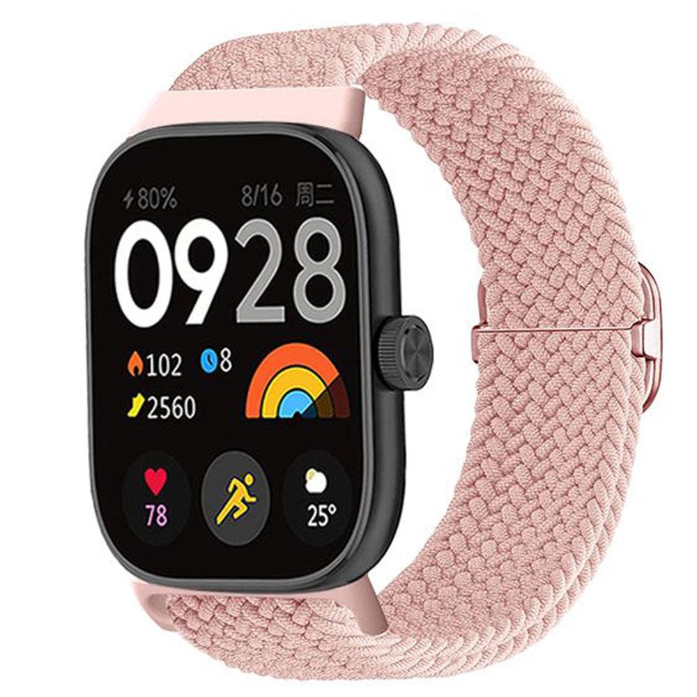 Nylonowa pętelka do zegarka pasek do Redmi Watch 4 akcesoria sportowe oddychający pasek zamienny bransoletka Xiaomi Mi Band 8 Pro pasek