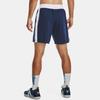 Under Armour Project Rock Elastic Waistband Mid-Waist Loose Sports Casual Shorts Men Bottoms Navy-Blue 1370451-408