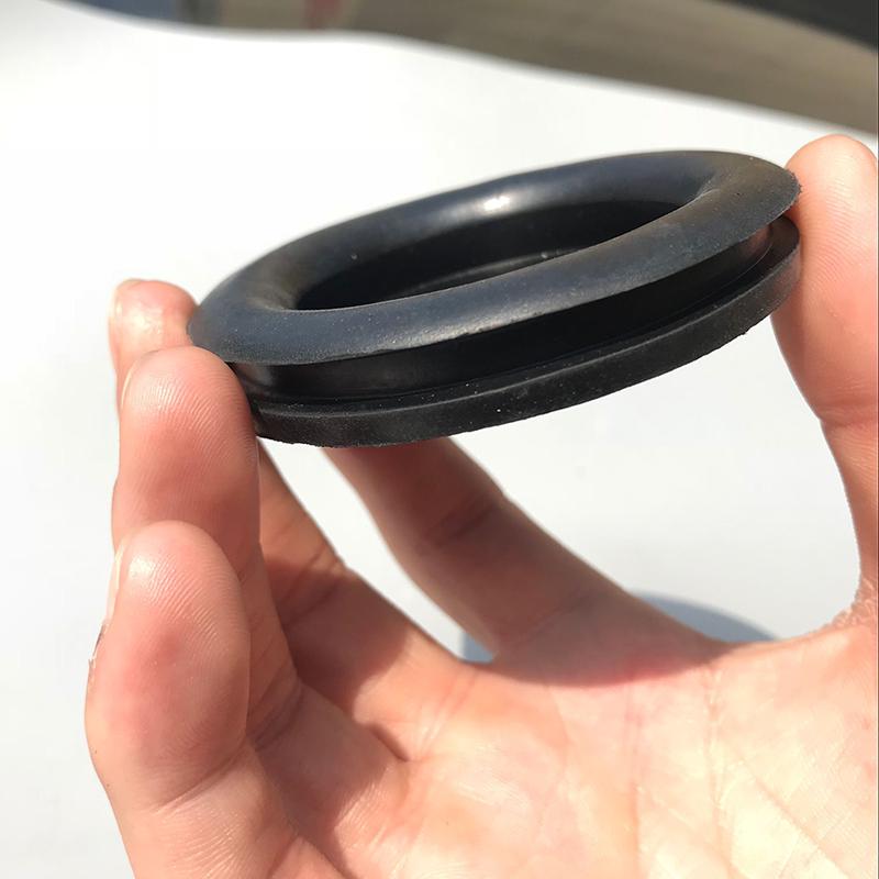 Waterproof Rubber Seal for Cable Outlets – Single-Sided Protection Ring, Hole Plug, and Cover for Electrical Cabinets