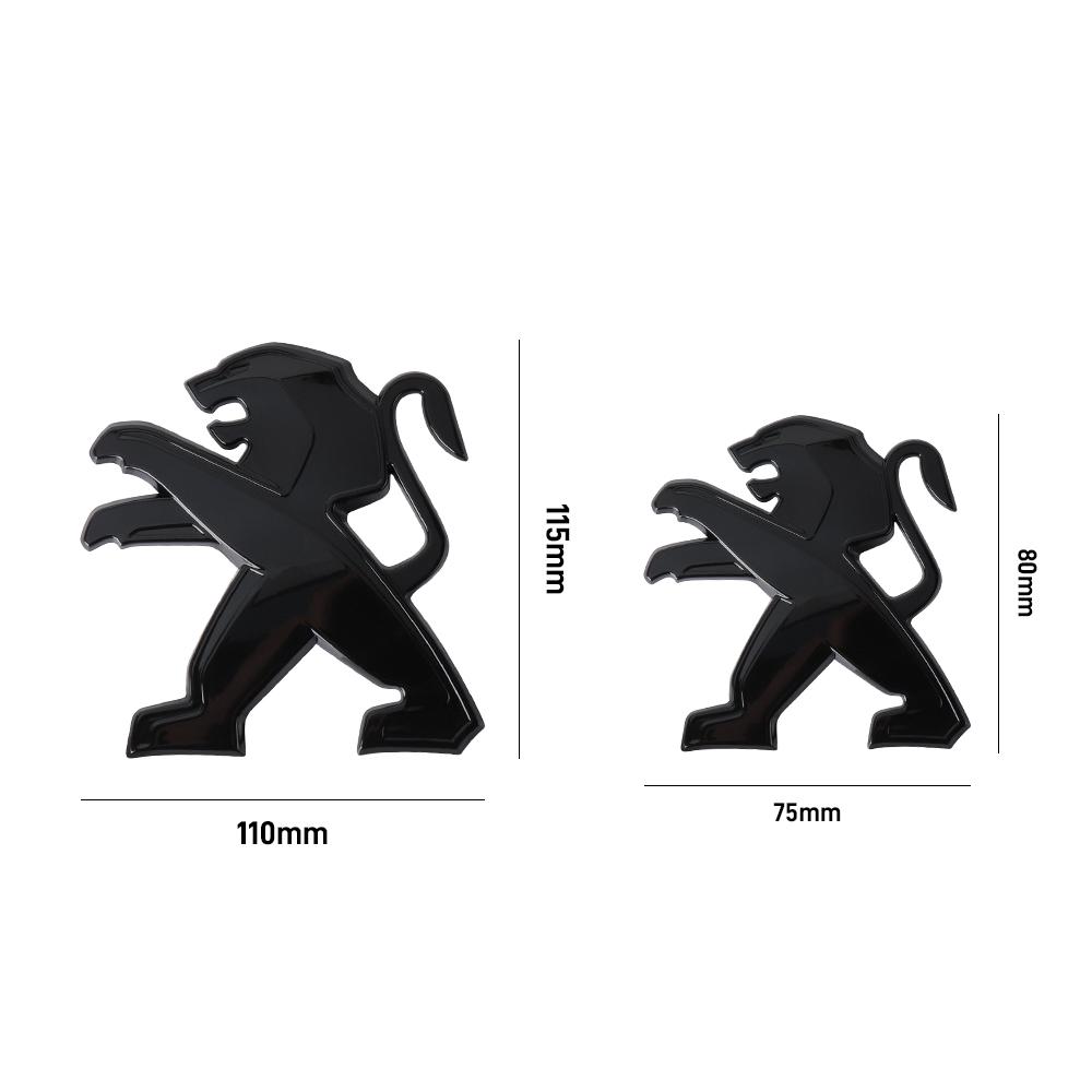 2026 Hete Auto Sticker Auto Voorgrille Embleem Achterklep Badge Sticker Auto Decoratie Accessoires Voor Peugeot RCZ 206 208 3008 30