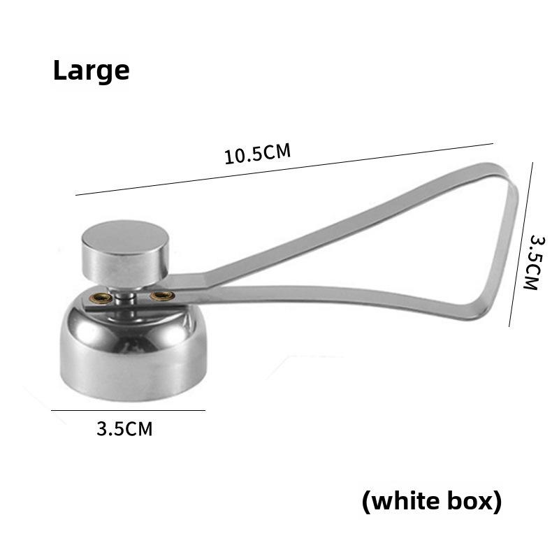 Edelstahl Eierschalenöffner & Separator - Einzel-/Doppelkopf, Haushaltsgebrauch