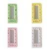 Four Grid Photo Korean Photocard Holder Embroidered Idol Card Display Protector  Friends