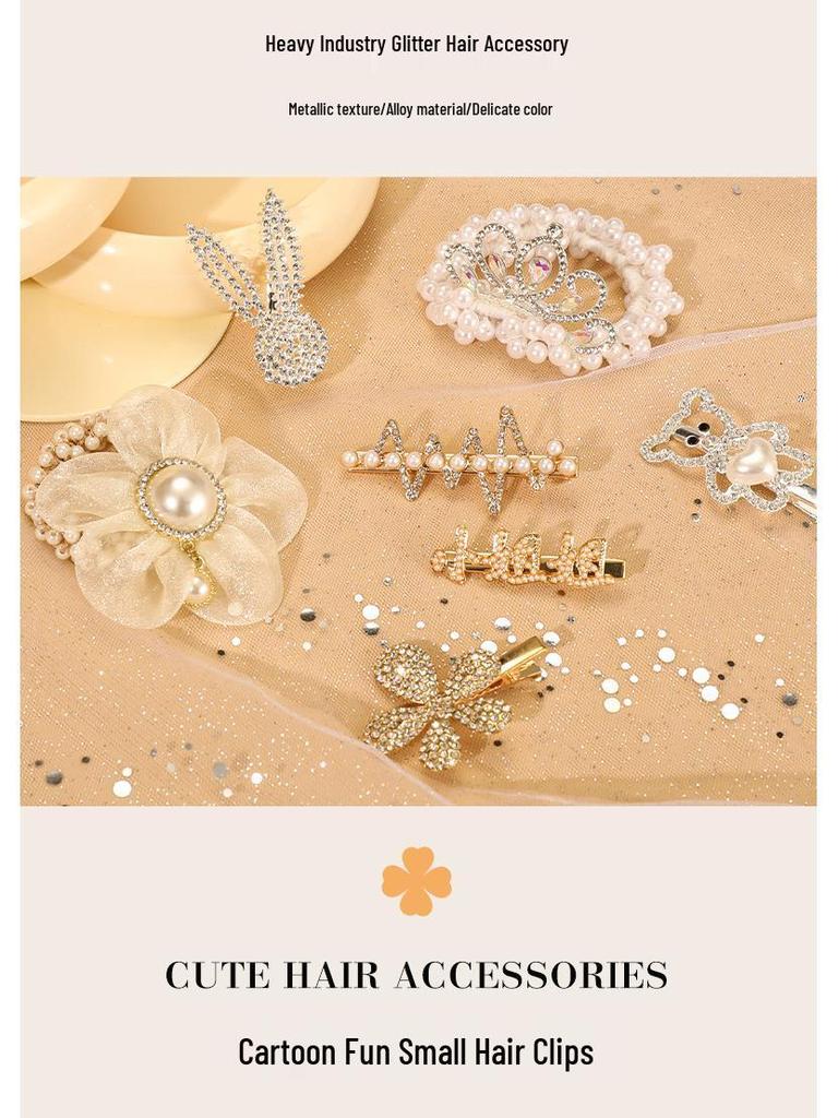 Deluxe Princess Hair Accessories & Jewelry Gift Set for Girls - Perfect for Birthdays and Children's Day