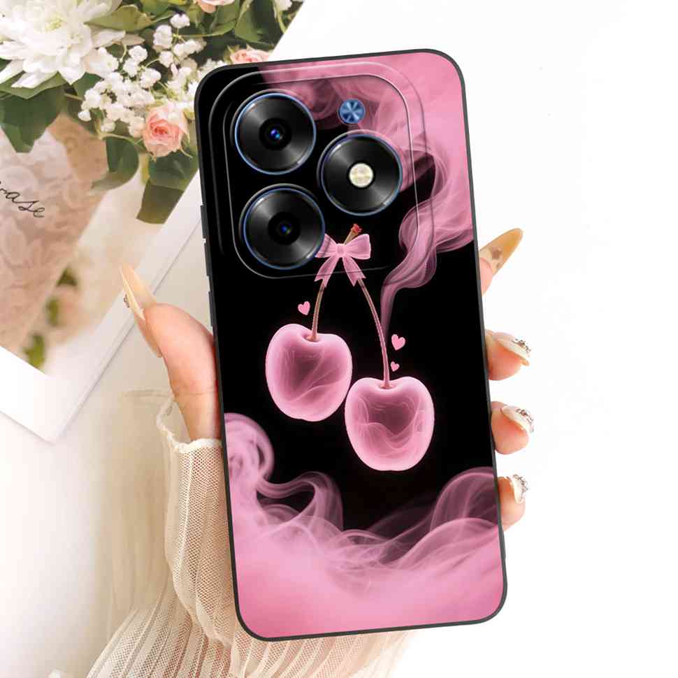 For Itel S23 Plus 4G Case Simple Style Sunset Soft Silicone Back Cover For ITEL S23 Plus 4G Phone Cases Fundas