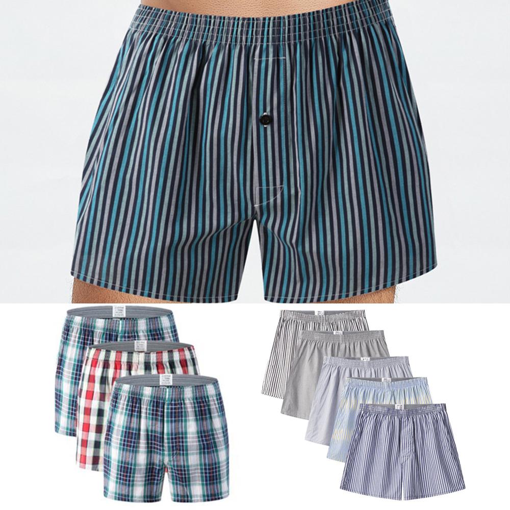Cheap Underpants Boxer Briefs Underwear Home Wear Trunks Loose Casual
