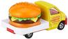 TAKARA TOMY """Tomica Nr""". 54 Toyota Town Ace Samochód Hamburger (W pudełku)"""Miniaturowy samochodzik dla dzieci w wieku 3 lat i starszych, w pudełku, Spełnia normy bezpieczeństwa zabawek, Znak ST,"""