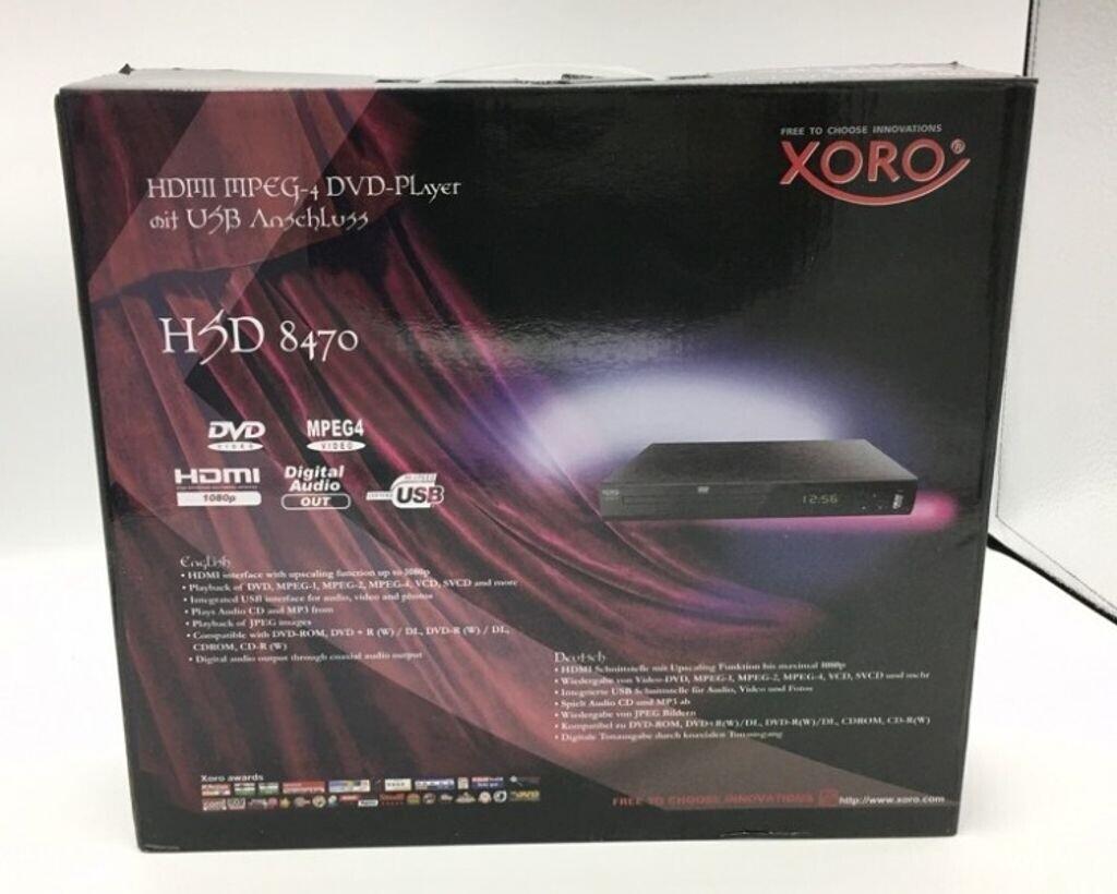 Reproductor de DVD Xoro HSD 8470