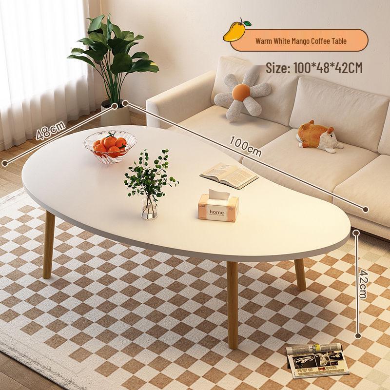 Nordic Minimalist Coffee Table for Living Room or Small Apartment