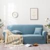 Dicker Jacquard-Sofabezug für Wohnzimmer, elastischer wasserdichter Sofabezug, L-förmiger Ecksofabezug, 1, 2, 3, 4 Sitzer