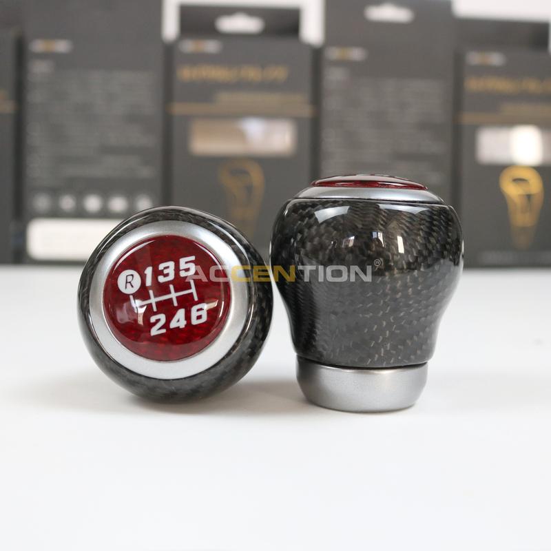 

Black Full Carbon Fiber 6S Gear Shift Knob for Subaru BRZ 2012- for Toyota 86 2012- Performance Auto Shift Knob