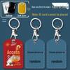 Mini Community Card Case Keychain - ICID Access Protective Sleeve & Bus/Elevator Holder