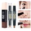 Women's Double Head Dual Nose Shadow Repair High Gloss Powder Concealer Shadow Small V Face