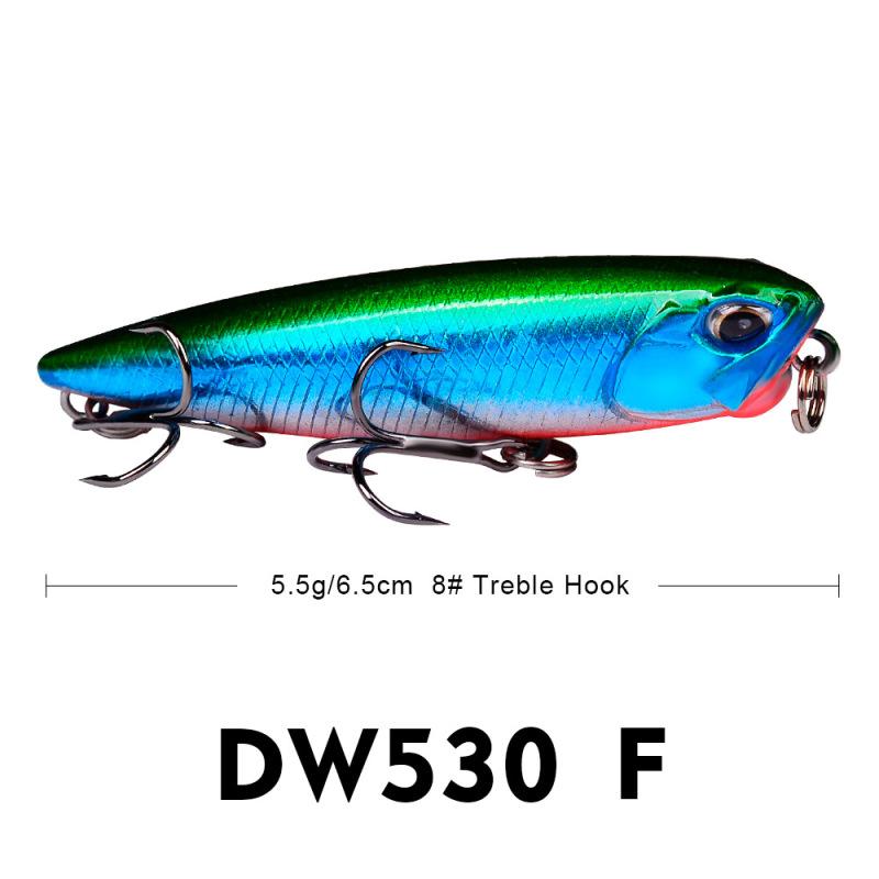 Przynęta wędkarska Minnow 5,5 g / 6,5 cm Pływająca przynęta Twarda plastikowa przynęta Przynęta na słodką wodę