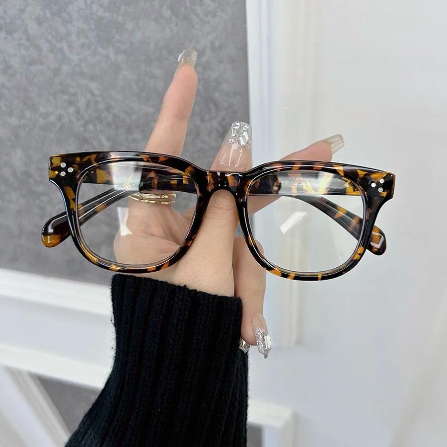 

Модные Стильные Квадратные Оправы для Очков Женские Мужские Прозрачные Прозрачные Дизайнерские Оптические Милые Оправы