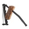 Wall-Mounted Carbon Steel Manual Firewood Splitter