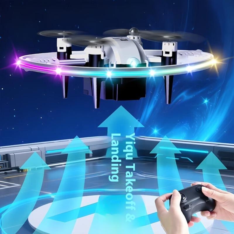 Stunt Drone Anti-collision Remote Control Aircraft Toy 360 ° Flip Colorful Light Drone
