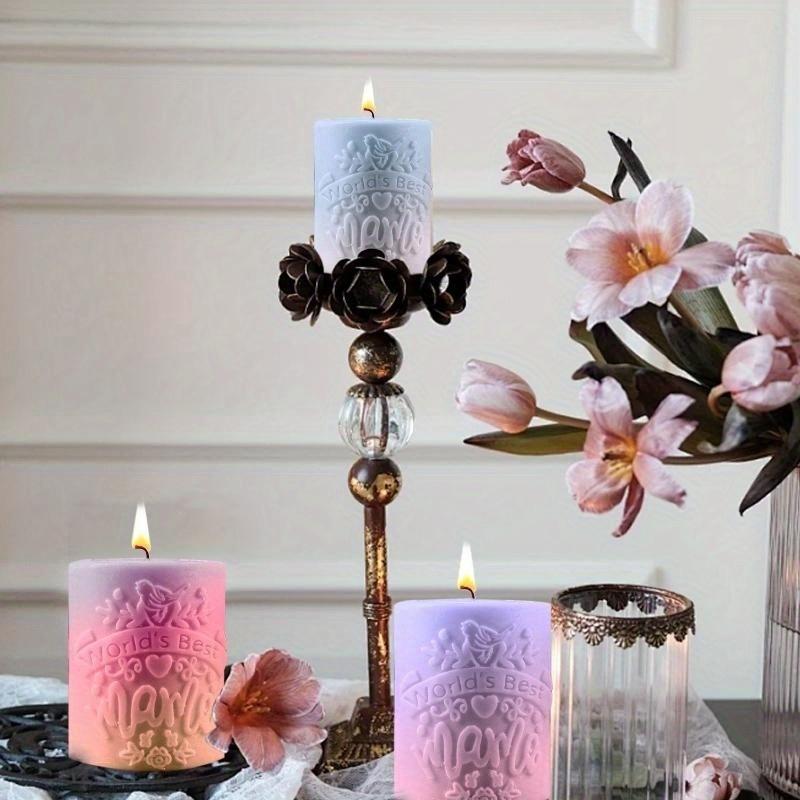 Lo stampo in silicone per colla a goccia fai da te è la migliore decorazione per stampo in silicone per candela aromaterapica per mamma