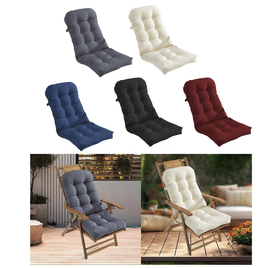 Rocking Chair Cushion Seat Cushion Back Seat Cushion Wear Resistant Lounge Chair Cushion for Patio Furniture Indoor Outdoor