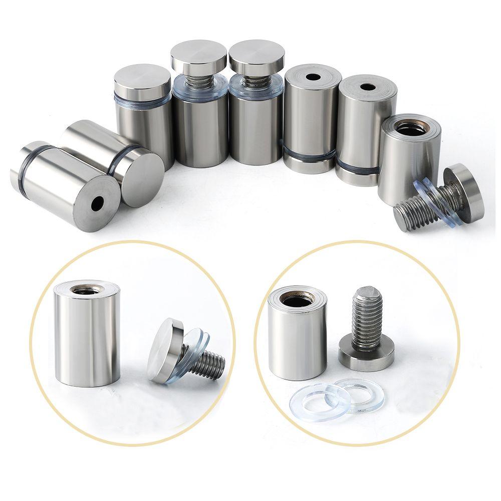 Advertisement Standoffs Pin Billboard Fixing Screws Glass Fasteners Advertising Board Fixed Nails