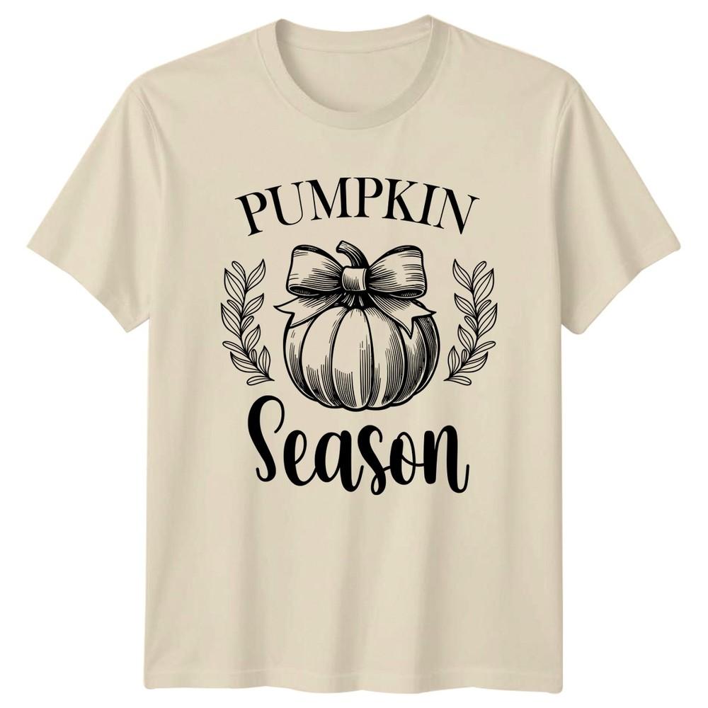 Pumpkin Season Autumn Holidays Unisexs TShirt Unisexs Graphic Tee
