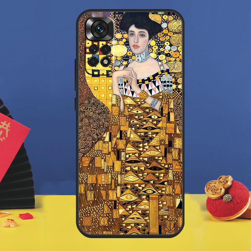 Gustav Klimt Abstract painting Phone Case For Xiaomi Redmi Note 14 Pro 13 12 11 9 10 15 Pro Plus 10C 12C 14C 13C 15C Cover