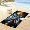 Football Star Messi Beach Towel, Durable and Easy to Clean, Soft and Vibrant Beach Towel Perfect for Travel