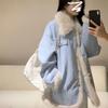 Women's 2025 Korean Lambswool Coat - Autumn/Winter Velvet-Lined Thick Jacket